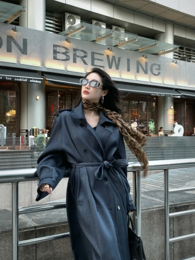 dongguan womenwear factory, dongguan womenwear  women overcoat  supplier